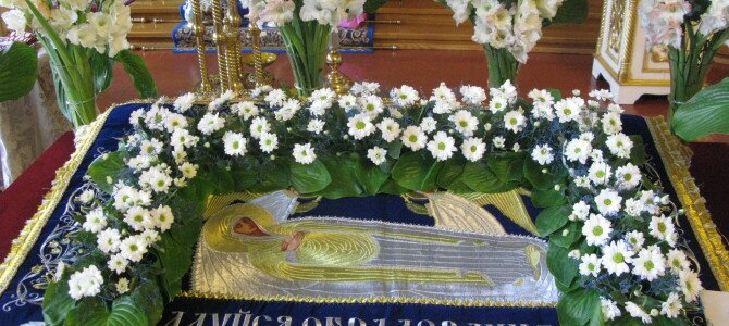 Митрополит Володимир очолив богослужіння на свято Успіння Божої Матері
