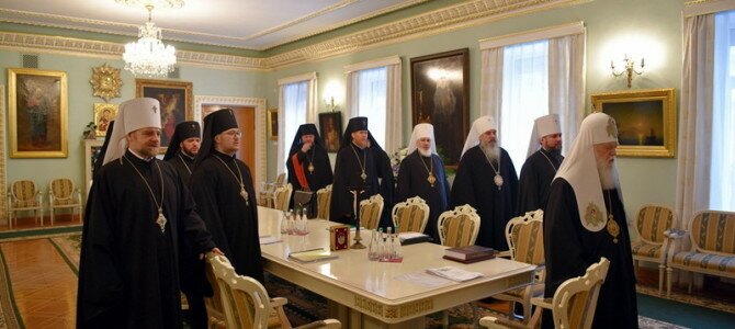 Митрополит Володимир взяв участь у засіданні Священного Синоду