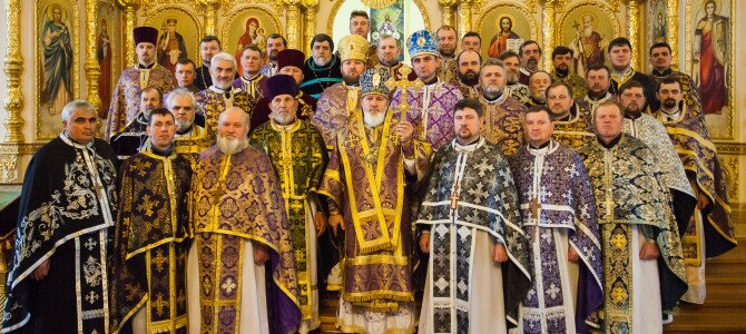 Священнослужителі Миколаївської єпархії привітали митрополита Володимира із 25-літтям архієрейської хіротонії